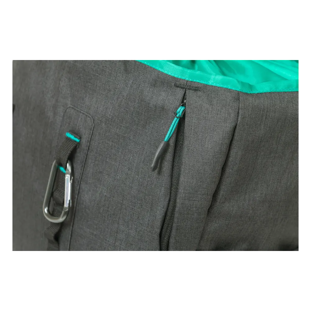 Basil Discovery 365D L - enkele tas MIK Hooks - 20L - zwart gemêleerd