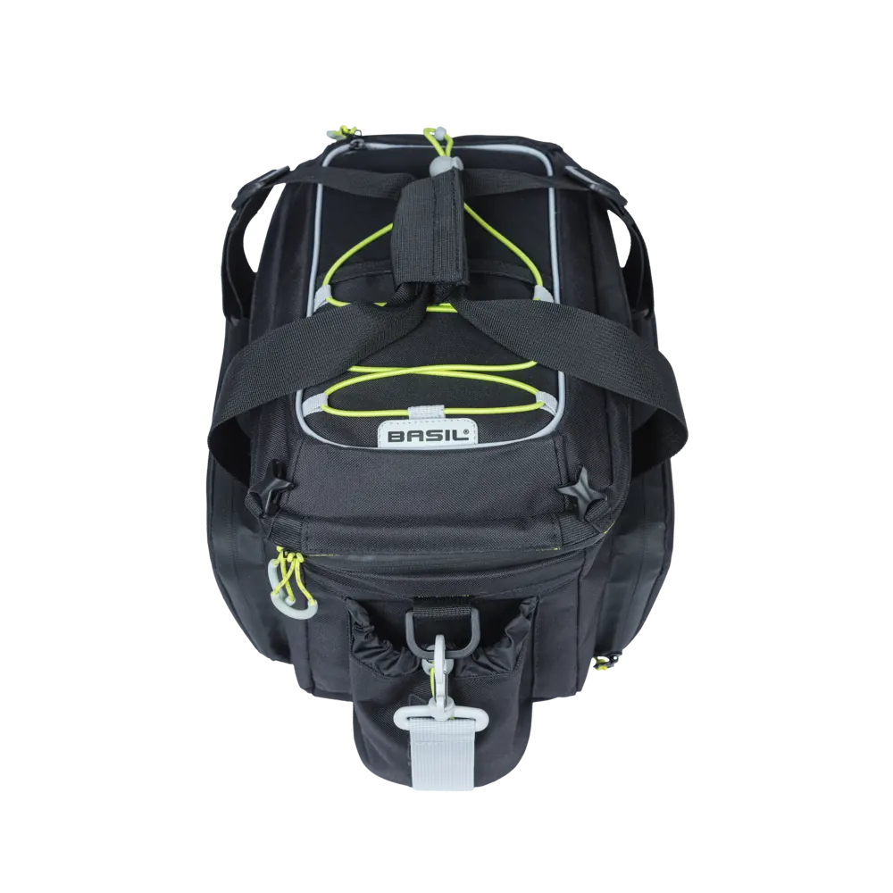Basil Miles - bagagedragertas XL Pro MIK - 9-36 liter - zwart