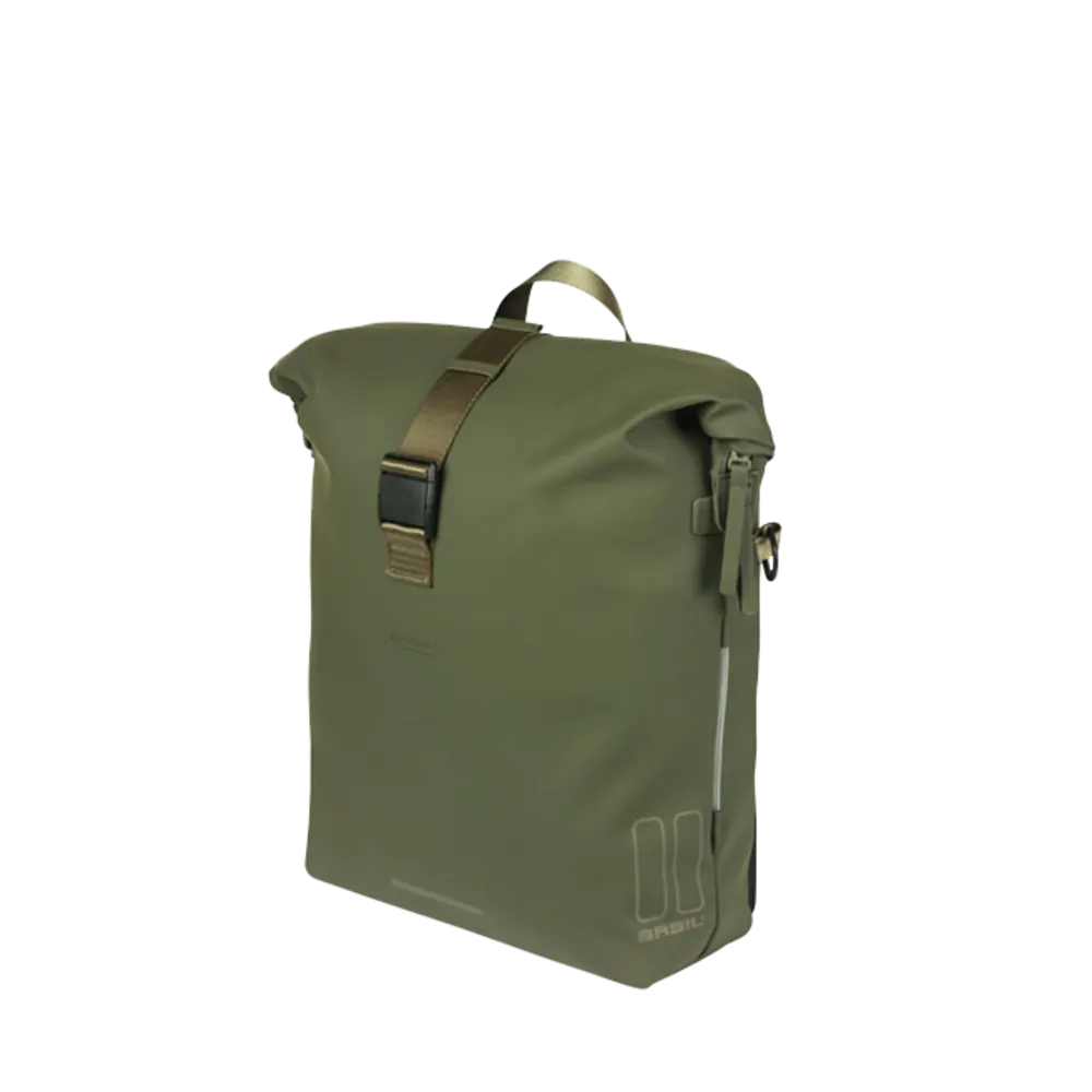 Basil SoHo - fietsschoudertas MIK STUDS - 17 liter - groen