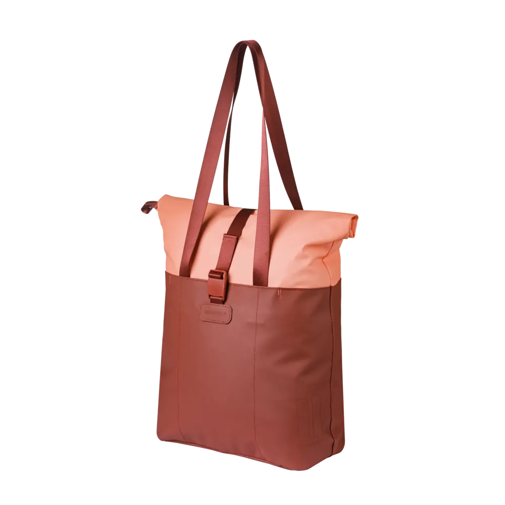 Basil Vive - bicycle shopper MIK Hooks - 15-20L - bordeaux/roze