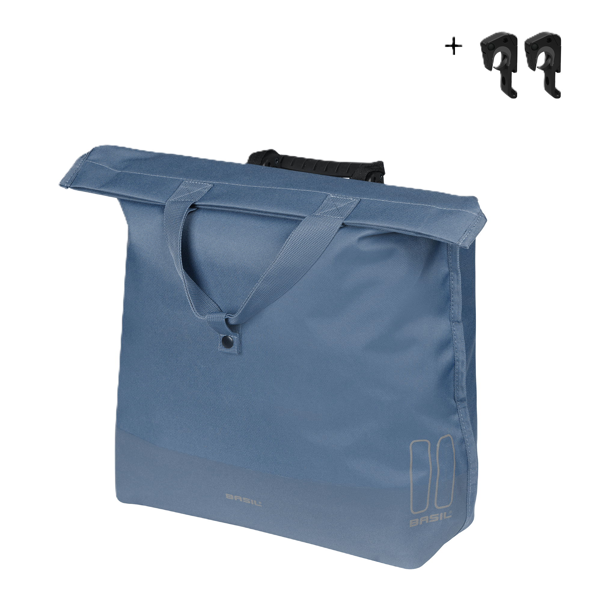 Basil Mara Evo - fietsshopper MIK Hooks - 17-19L - indigo blue