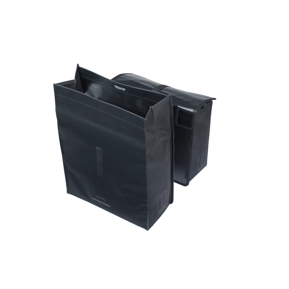 Basil Urban Load Pro - dubbele fietstas - 50-64L - zwart