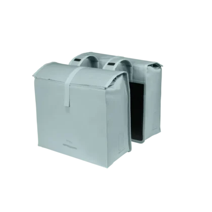 Basil Urban Load Pro - dubbele fietstas - 50-64L - silver blue