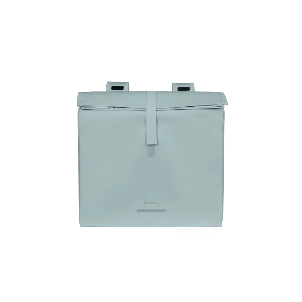 Basil Urban Load Pro - dubbele fietstas - 50-64L - silver blue