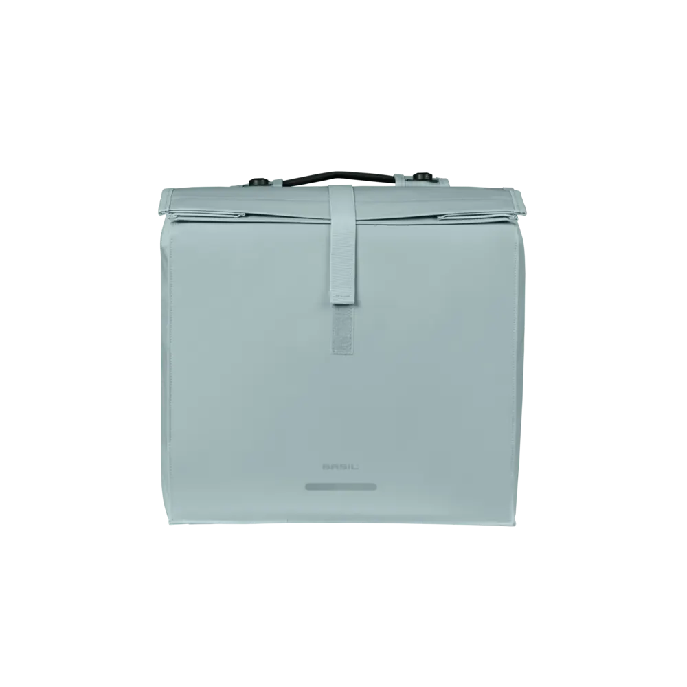 Basil Urban Load Pro - dubbele fietstas MIK - 50-64L - silver blue